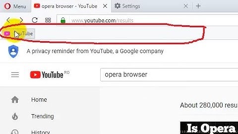 How to show the Bookmarks bar of Opera Browser