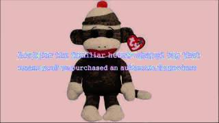 Beanie Buddies Socks Monkey