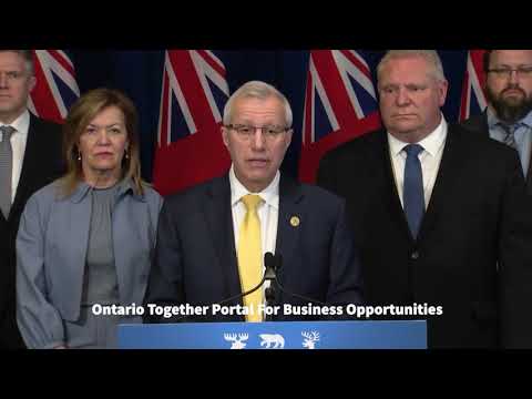Ontario Together Portal For Business