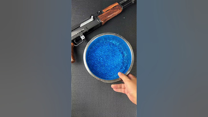 It's a not regular gel blaster!!