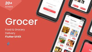 Grocer App-Food & Grocery Delivery App -Flutter UI -Speed Code- Flutter 3.0 screenshot 2