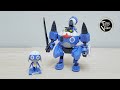 Keroro Gunso Plamo Collection 18 – Dororo Robo Mk.II, Bunter Bausatz, Transformierbar, Snap-fit, Ohne Lackieren
