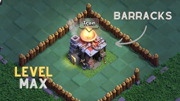 Barracks | Upgrade Level 1 to Max | Builder Base | Clash of Clans | Clash Cuts