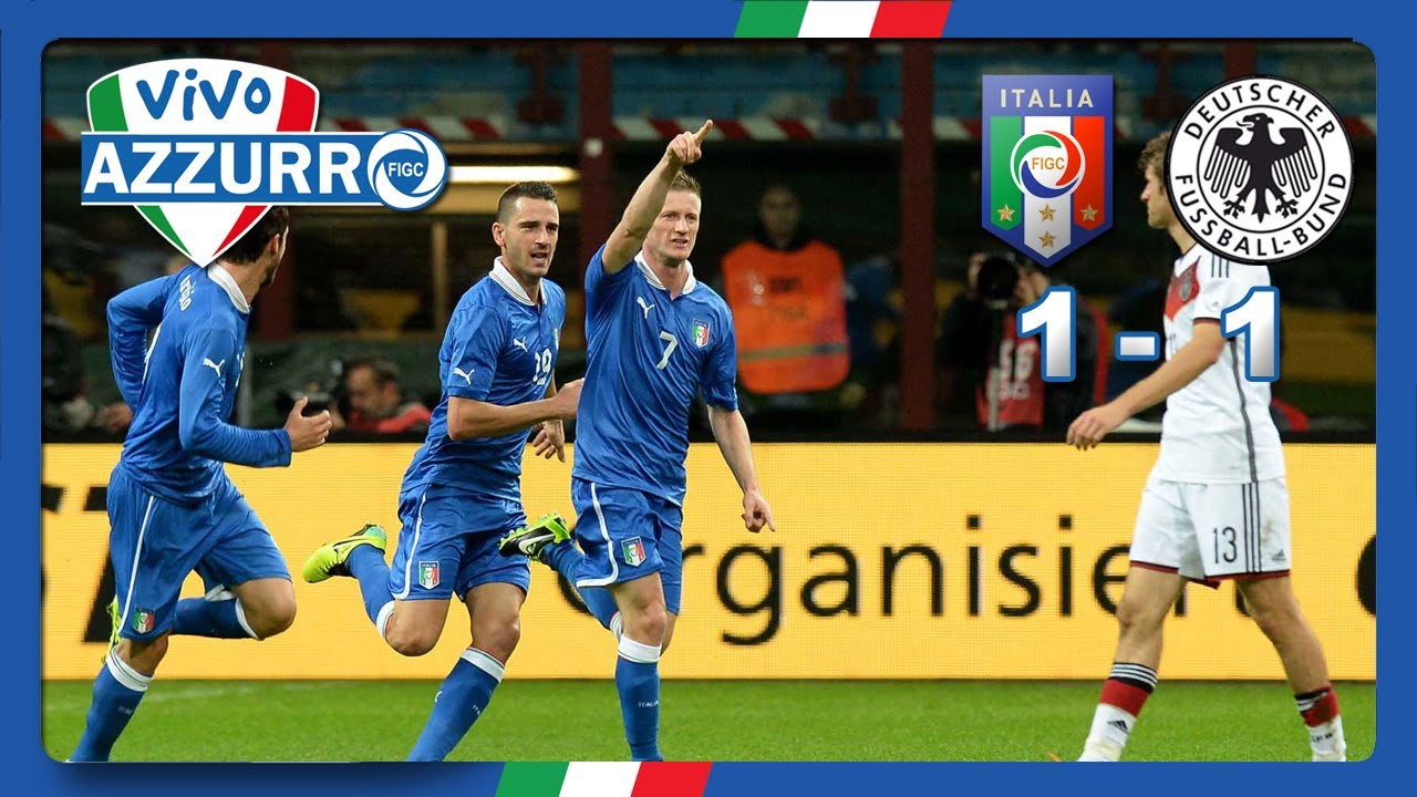 Highlights: Italia-Germania 1-1 (15 novembre 2013)