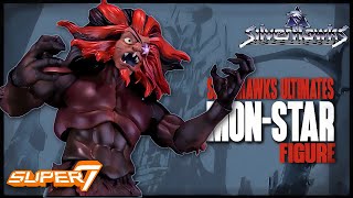 Super7 SilverHawks Ultimates Mon*Star Action Figure @TheReviewSpot