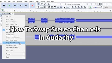 How To Swap Stereo Channels In Audacity
