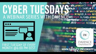 Daience University's Cyber Tuesdays Webinar #1: Penetration Testing
