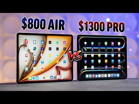 M4 iPad Pro 13 vs 13 Air: DONT Make the WRONG Choice!