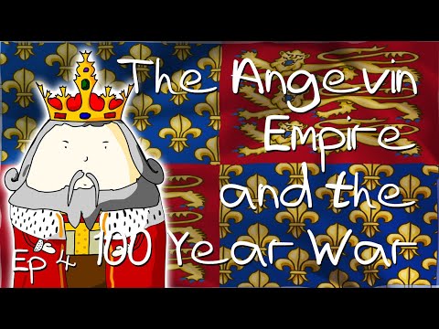 Angevin Empire and the 100 Year War (History of Kings and Queens of Great Britain - Ep4)