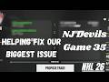 Making A Move To Help Fix Our Biggest Issue | Devils Game 35/82 | AI vs AI NHL 26 SIM | Season 1