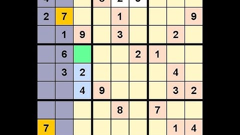 How to Solve Washington Times Sudoku Difficult August 19, 2021