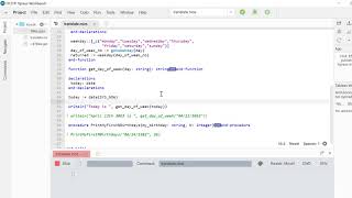 FICO® Xpress Mosel #11: Functions and Procedures screenshot 2