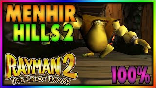 Rayman 2: The Great Escape | The Menhir Hills 2 [09/22] | 100% Walkthrough [21:9 1440p]