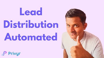 Boost Sales with Seamless Automated Lead Distribution | Free Lead Distribution Software (Privyr)