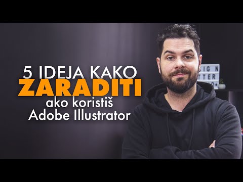 Video: Kako iskriviti objekt u Adobe Illustratoru: 8 koraka