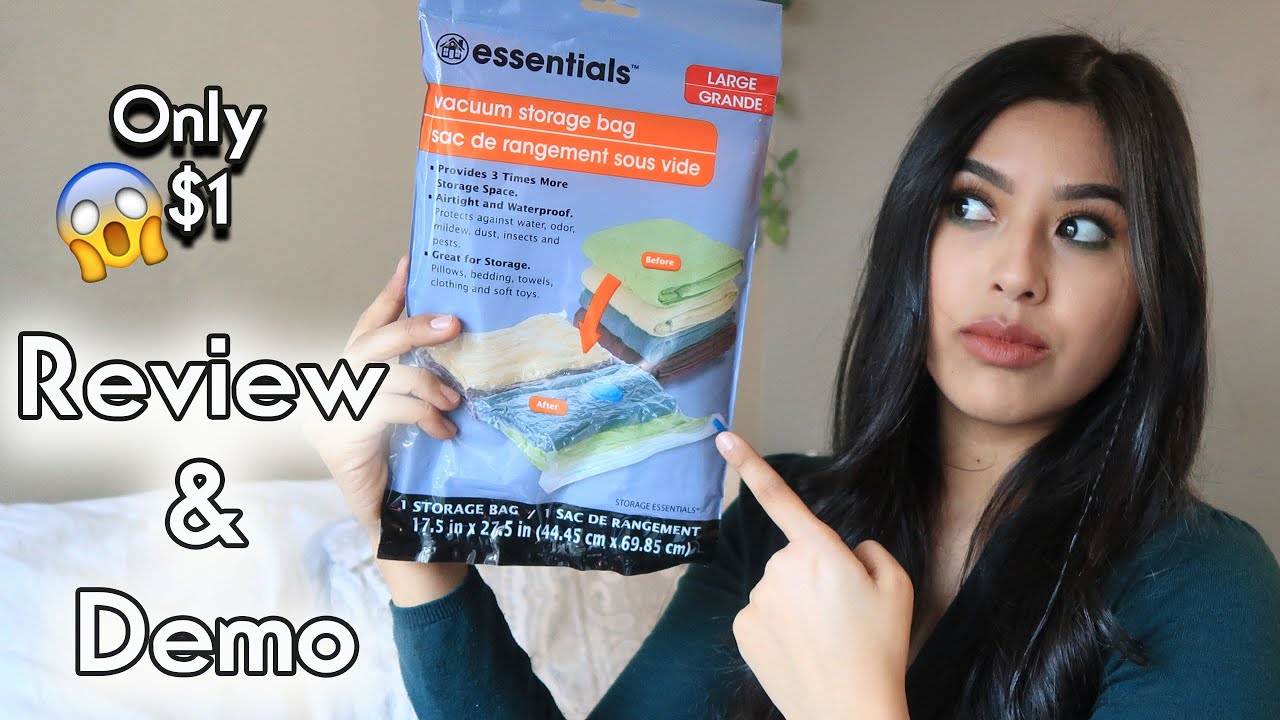 Do Vacuum Seal Bags really work? (Dr Save Vacuum Bag Review!) 