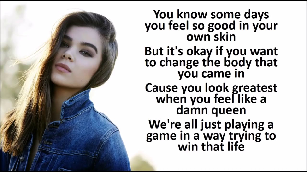 Hailee Steinfeld Most Girls LYRICS HD - YouTube