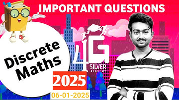 Discrete Mathematics Important Questions | MA3354 Important Question | 06-01-2025