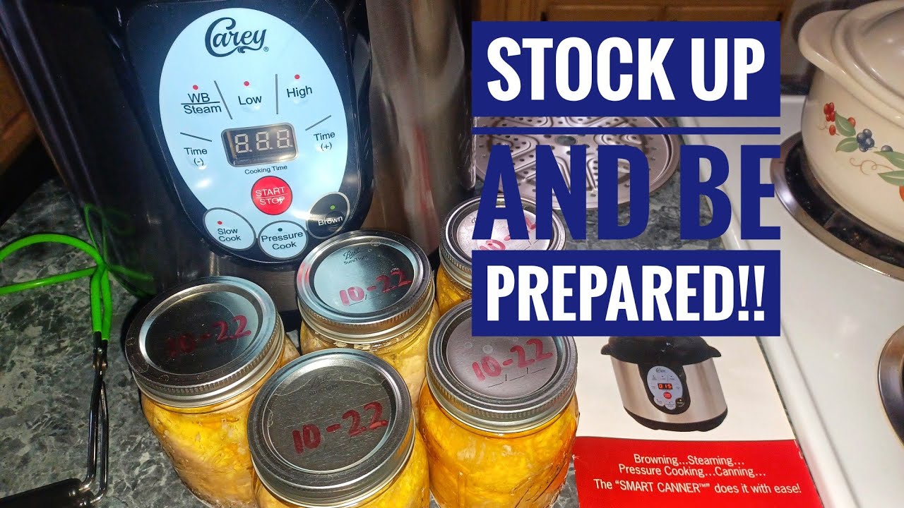 CAREY ELECTRIC CANNER REVIEW SHTF PREPPING PREPPERS 2022 FOOD