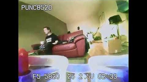 Wolfwhoop Combo3 FPV AIO Cam/VTX/OSD : Quick indoor test