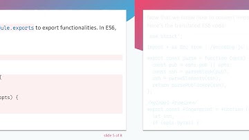 How to Translate Node.js Code into ES6 with Ease
