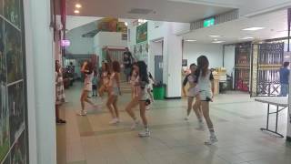 20170511賽前啦啦隊練舞