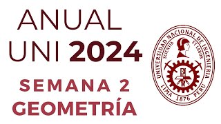 SEMANA 2 GEOMETRIA  ANUAL UNI ACADEMIA CESAR VALLEJO 2024