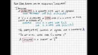 June 3 Part 4. Finite State Automata (FSM without output)