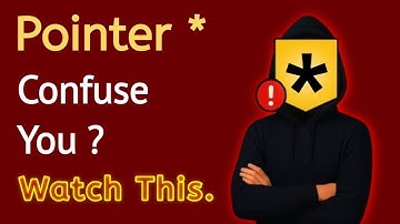 Pointers Confuse You in C? Watch This 🔥|| Pointer in C language #pointer 