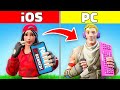 PLAYING with iOS ACCOUNTS (Fortnite Gun Game)