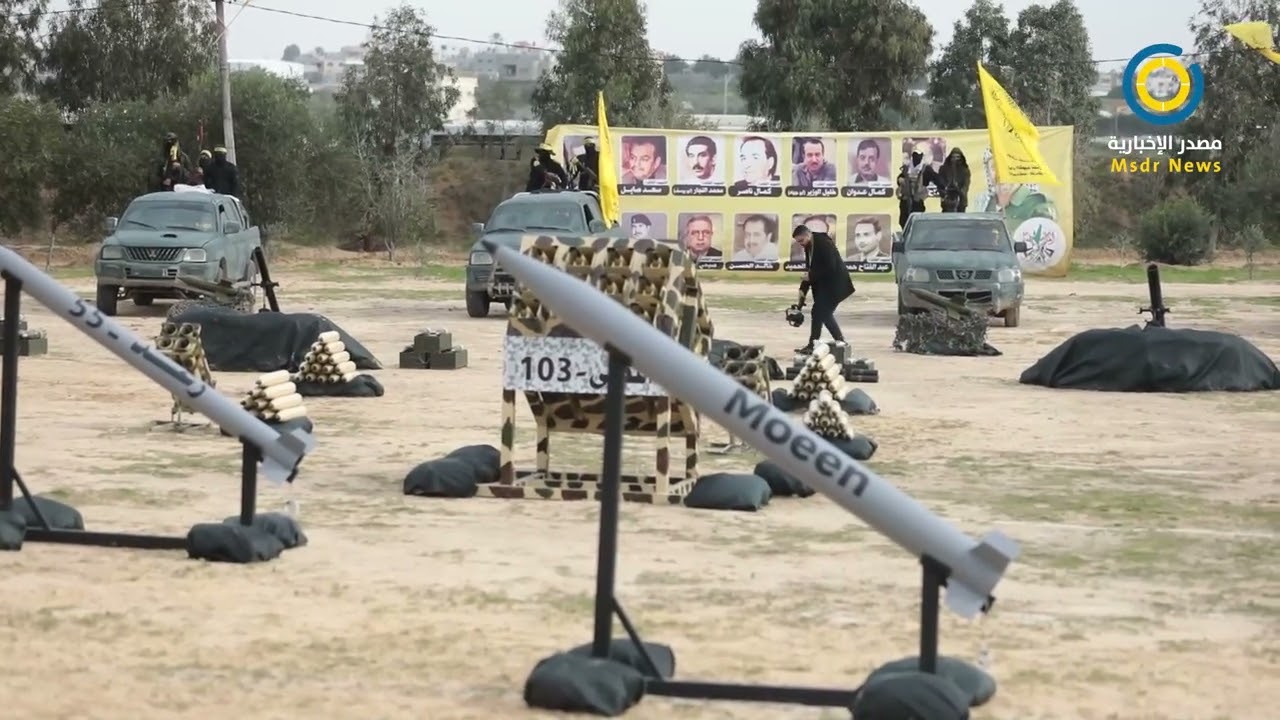 كتائب شهداء الأقصى تُنظم عرضًا عسكريًا بمناسبة ذكرى انطلاقة الثورة الفلسطينية الـ58