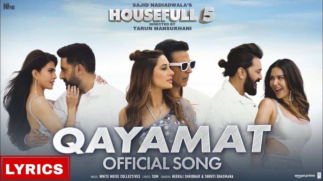 Qayamat song- Housefull 5 ( Lyrics Video ) | Akshay Kumar Jacqueline Fernandez | Sajid N | AK STUDIO Qayamat song- Housefull 5 ( Lyrics Video ) | Akshay Kumar Jacqueline Fernandez | Sajid N | AK STUDIO