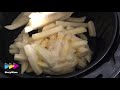 Batata frita em fritadeira elétrica