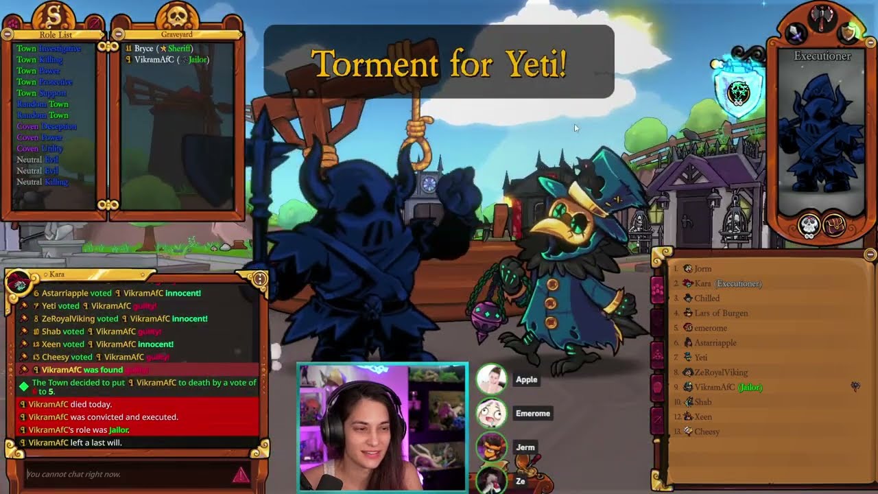 TOWN OF SALEM 2 w/ ChilledChaos, ZeRoyalViking, Chibidoki, Courtilly, Pasta, Cheesy, and others