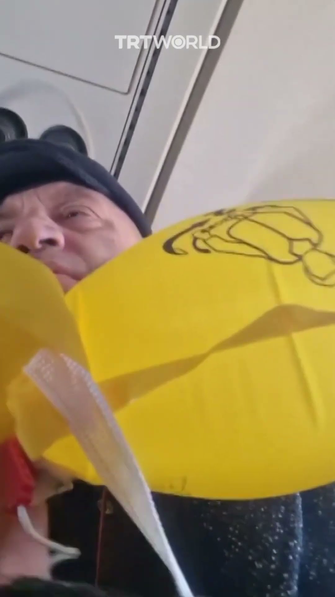 Survivor records moments of flight crash in Kazakhstan