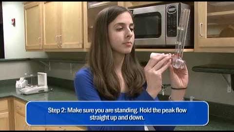 Ecivon - How to use a peak flow meter
