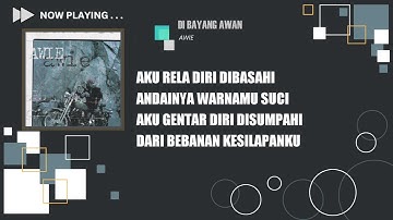 Awie - Di Bayang Awan (Lirik)