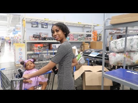 Reborn Toddler Goes Shopping At Walmart - YouTube