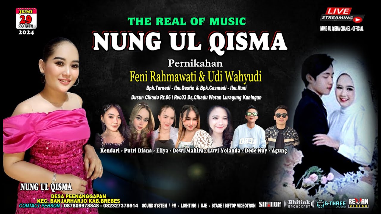 LIVE NUNG UL QISMA DS.CIKADU WETAN LURAGUNG KUNINGAN SABTU'29 JUNI 2024  SIANG