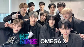 20240217 MY STAGE with OMEGA X - LOVE ME LIKE + JUNK FOOD (band ver.) + Interview + Behind