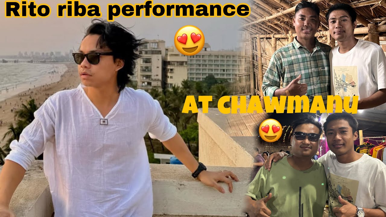 Rito riba live concert at chawmanu 😍 || Tripura village lifestyle vlogs 🥲