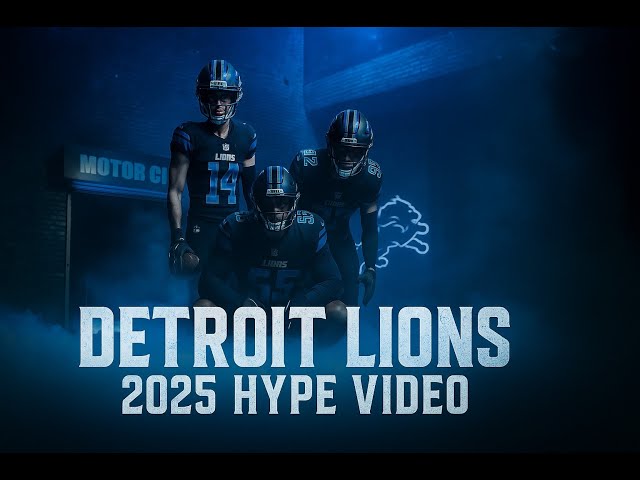 Detroit Lions 2025 - 2026 Hype Video