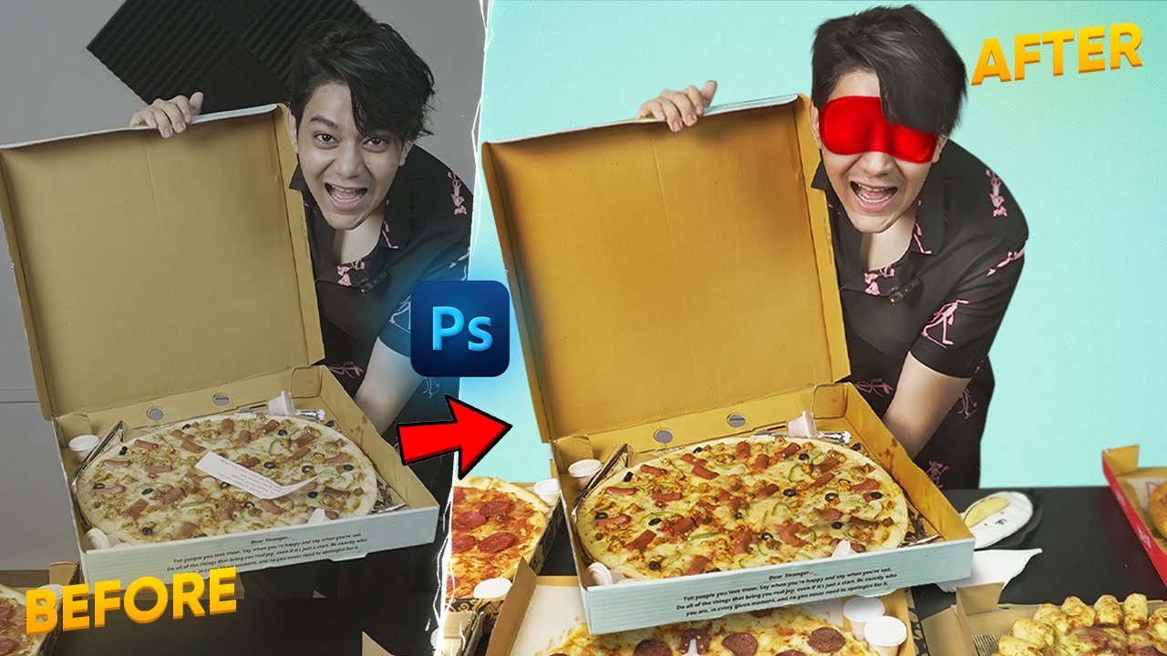 I Design @RafsanTheChotobhai Thumbnail Like @MrBeast | Tutorial | Photoshop