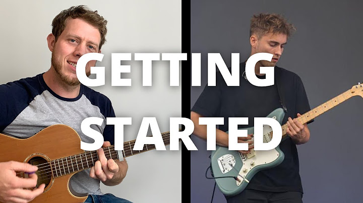 Getting Started Guitar version - Guitar performance video thumbnail