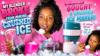 My Blender Died… So I Bought a Crushed Ice Maker 🧊😂