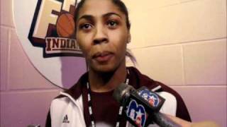 Sydney Colson talks about facing the Ogwumike sisters