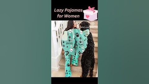 Lazy Pj’s for Dog Moms - perfect Mother’s Day gift 🎁🐶#dogs #dogshorts #shorts #dogslife #dogmom
