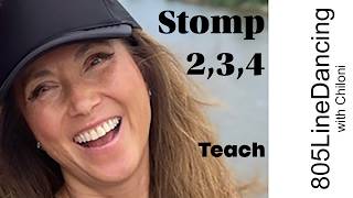 Stomp 2,3,4 Tutorial/Teach  Improver Line Dance