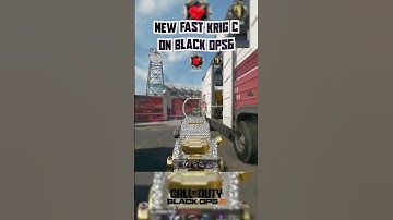 🏆 FAST KRIG C Setup On Black Ops 6 💨 (Best KRIG C Class Setup)#blackops6 #bo6 #callofduty #cod