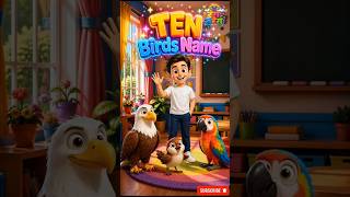 10 Birds Name: Sparrow, Parrot &amp; More! | Rang Tarang